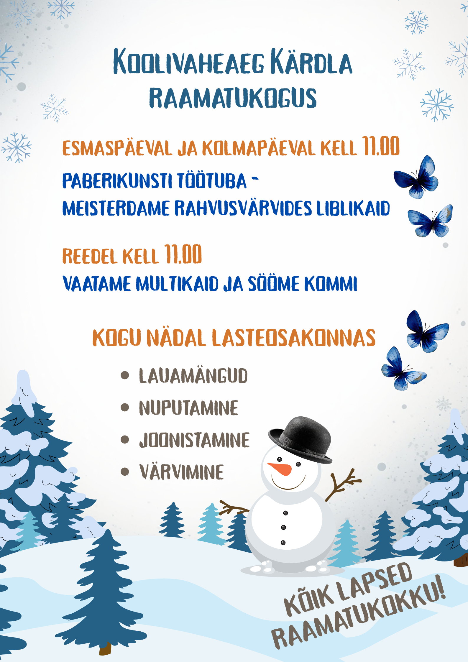 2026Veebruari koolivaheaeg