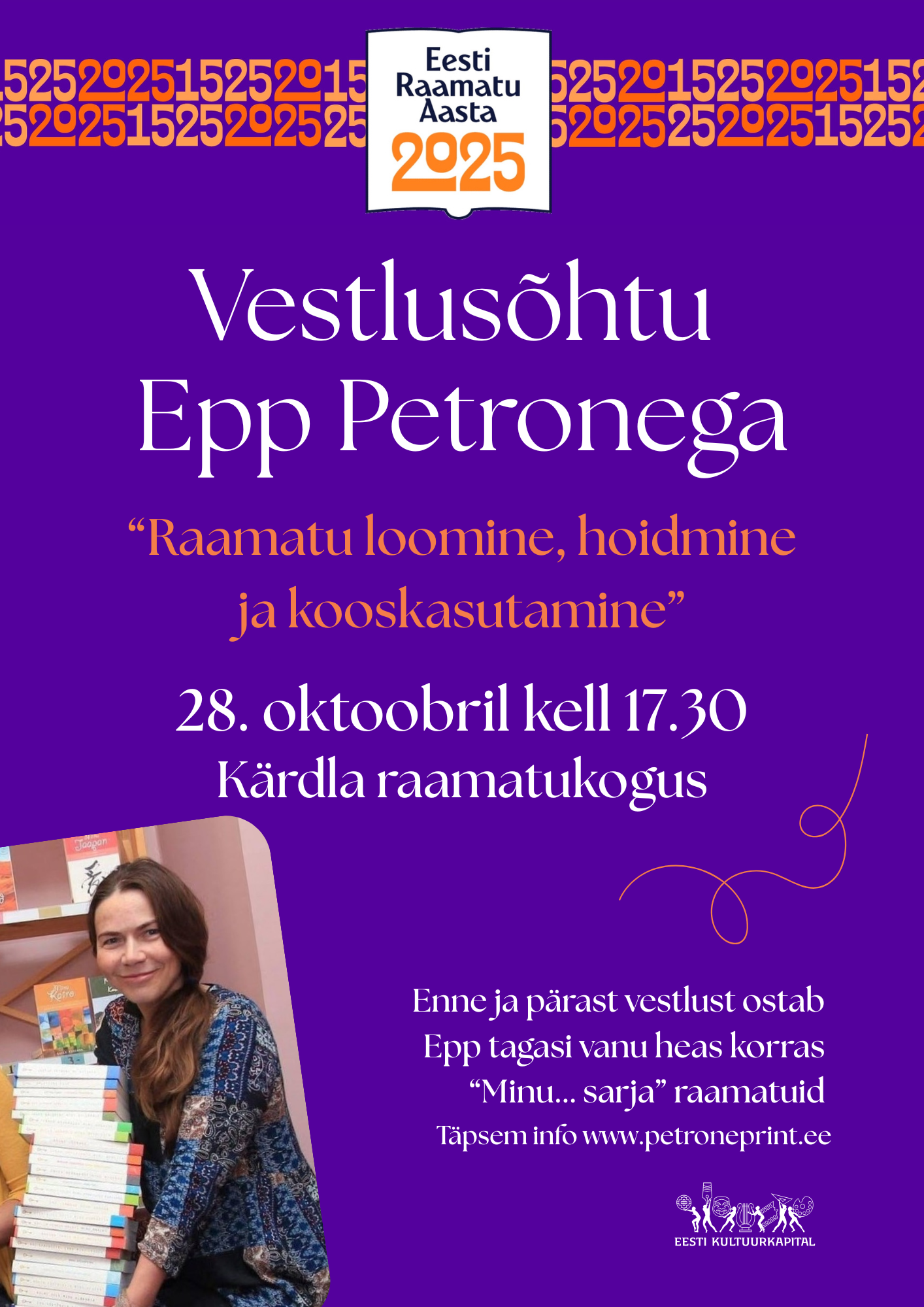 Kohtumisõhtu Epp Petronega