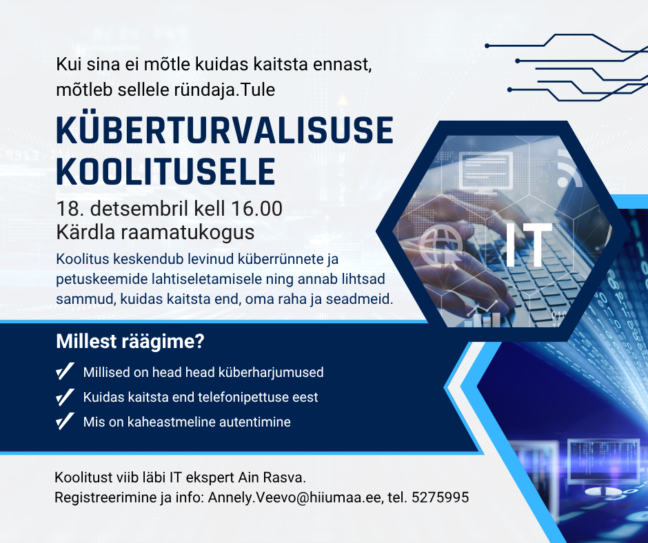 Küberturvalisuse koolitus