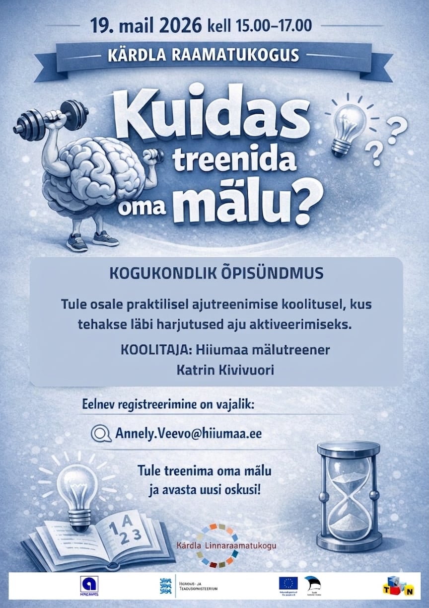 Mälukoolituse plakat