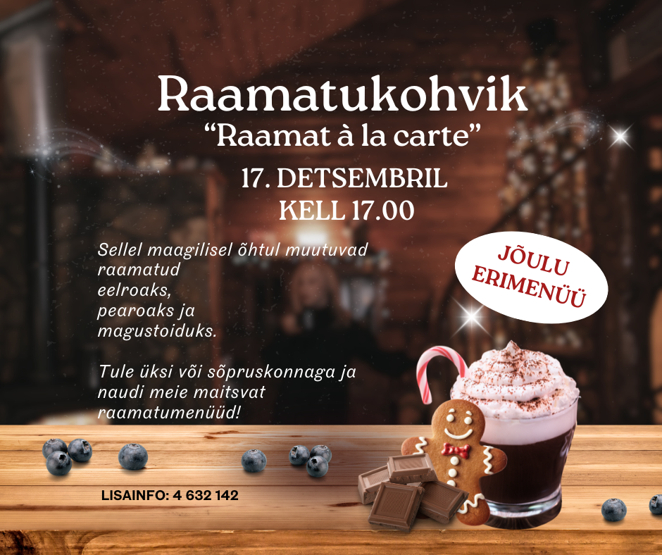 Raamatu Facebooki postitus