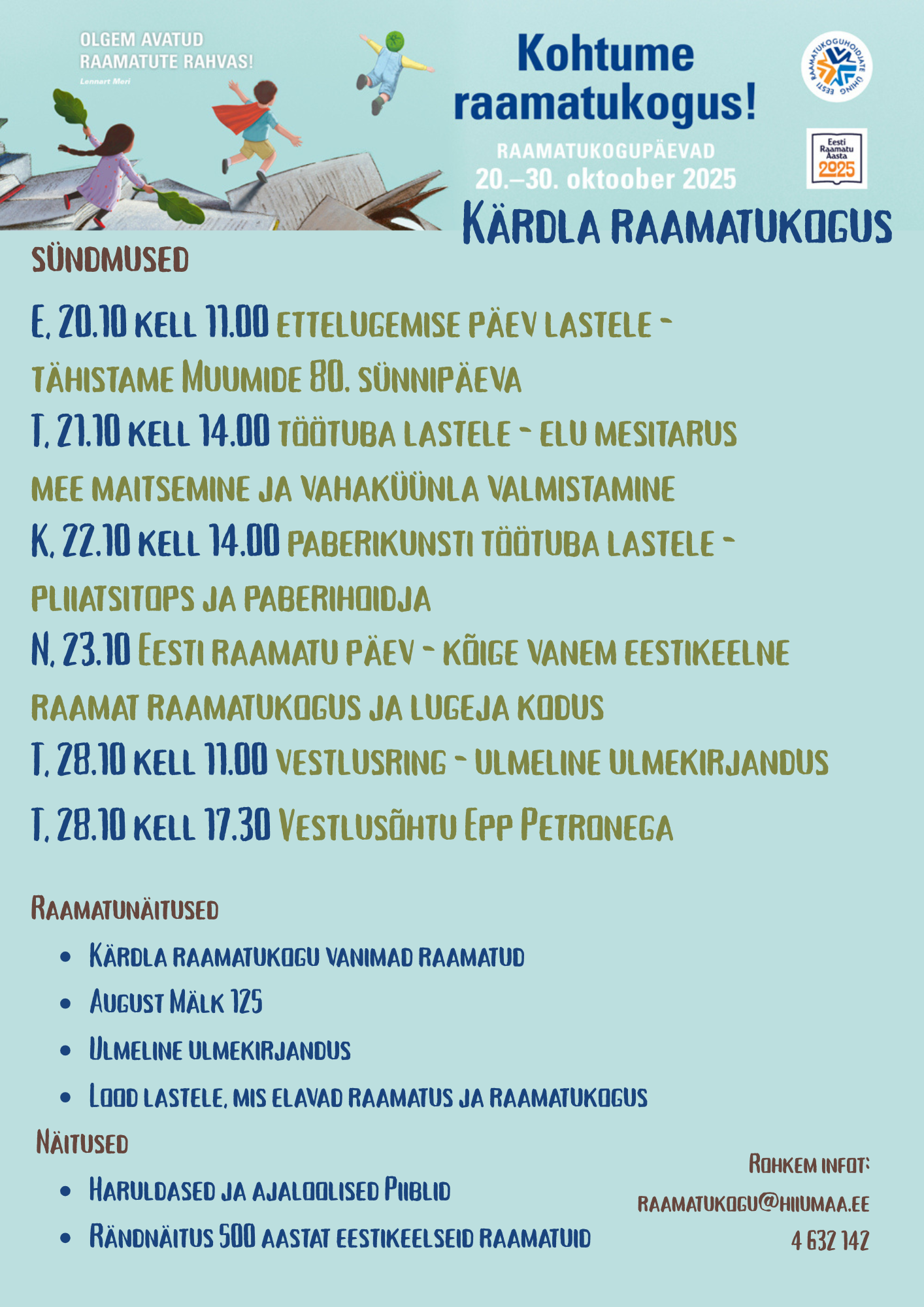 Raamatukogupäevad 2025
