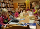 Lasteaed Vigri rühm Kalad käisid raamatukogus Astrid Anna Emilia Lindgreni 110-t sünniaastapäeva tähistamas